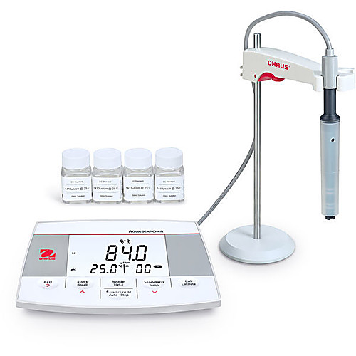 Conductimetro de mesada Ohaus modelo Aquasearchcher  con electrodo